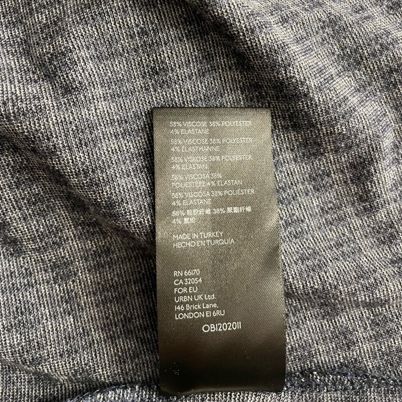 Small UO Blue Plaid Mini Skirt - Picture 3 of 3